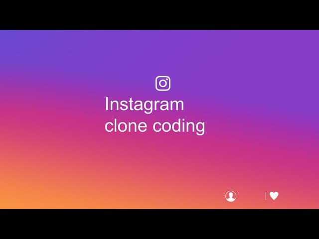 Instagram cloning